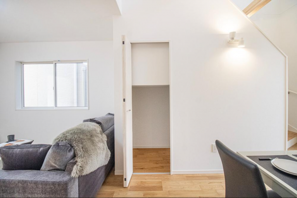 福山市春日町、新築一戸建ての収納画像です