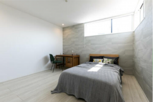 福山市南手城町、土地の寝室画像です