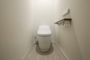 福山市南手城町、土地のトイレ画像です