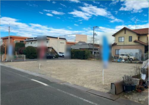 福山市南手城町、土地の外観画像です