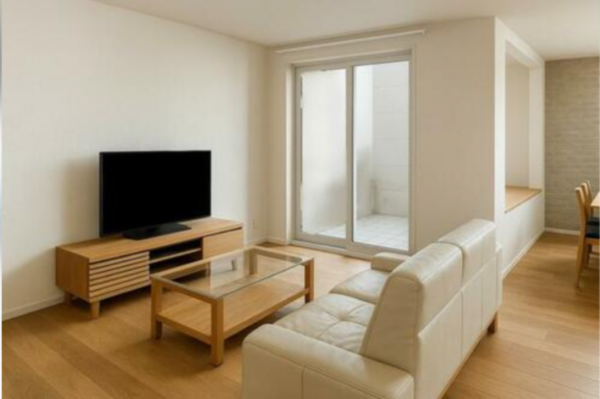 福山市南手城町、土地の居間画像です