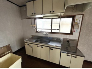 福山市水呑町、中古一戸建てのキッチン画像です