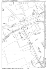 福山市駅家町大字近田、土地の地図画像です