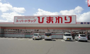 福山市春日町浦上、中古一戸建てのドラッグストア画像です