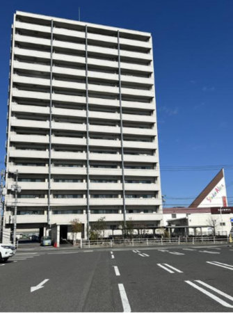 福山市南蔵王町、マンションの外観画像です