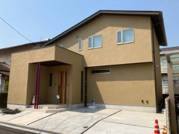 福山市西深津町、新築一戸建ての外観画像です