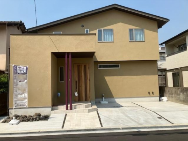 福山市西深津町、新築一戸建ての外観画像です