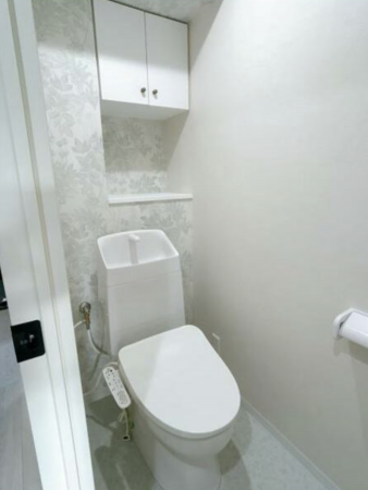 福山市沖野上町、マンションのトイレ画像です