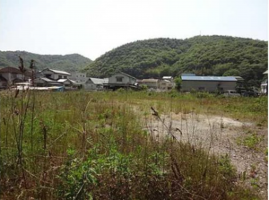 福山市、土地の外観画像です