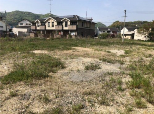 福山市、土地の外観画像です