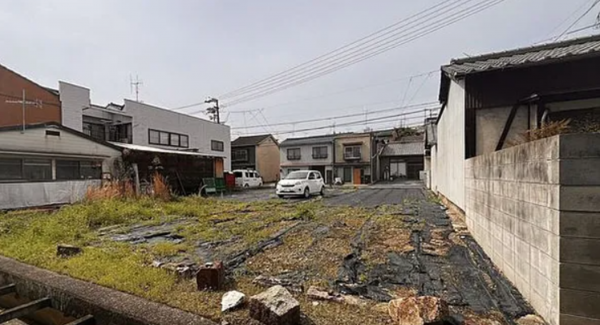 福山市北吉津町、土地の外観画像です