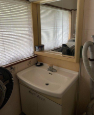 福山市駅家町大字中島、中古一戸建ての洗面画像です