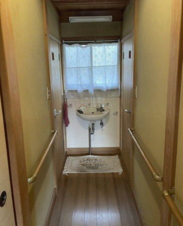 福山市駅家町大字中島、中古一戸建ての洗面画像です