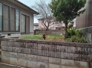 福山市坪生町、中古一戸建ての外観画像です