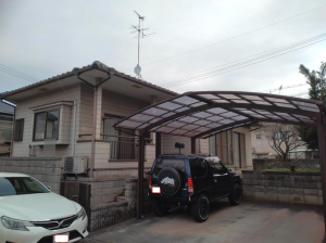 福山市坪生町、中古一戸建ての外観画像です