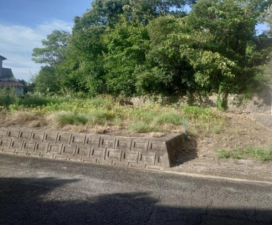 福山市、土地の外観画像です