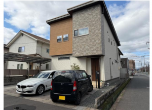 福山市新涯町、中古一戸建ての外観画像です