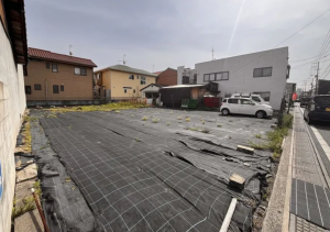 福山市北吉津町、土地の外観画像です