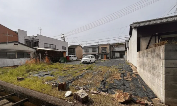 福山市北吉津町、土地の外観画像です