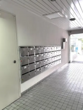 福山市西桜町、マンションのエントランス画像です