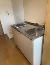 福山市、収益物件/アパートのキッチン画像です