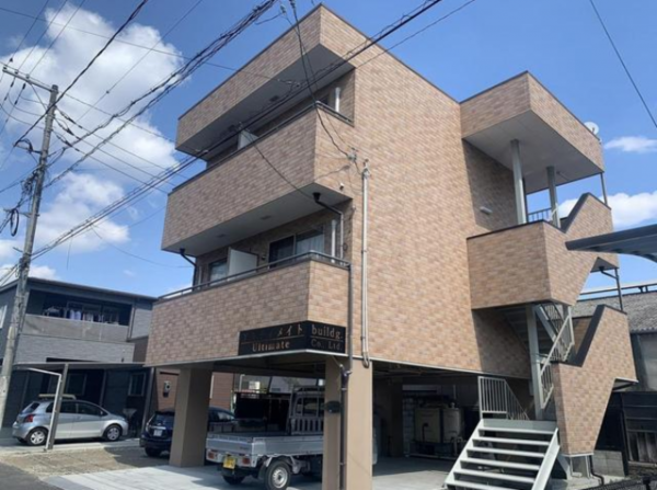 福山市、収益物件/アパートの外観画像です