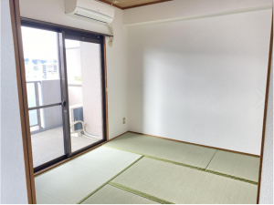 福山市御門町、マンションの寝室画像です