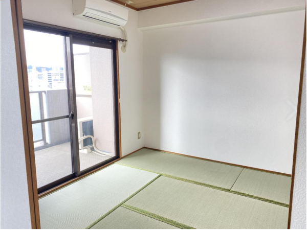 福山市御門町、マンションの寝室画像です