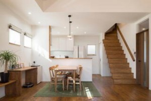 福山市多治米町、土地の建築プラン例画像です