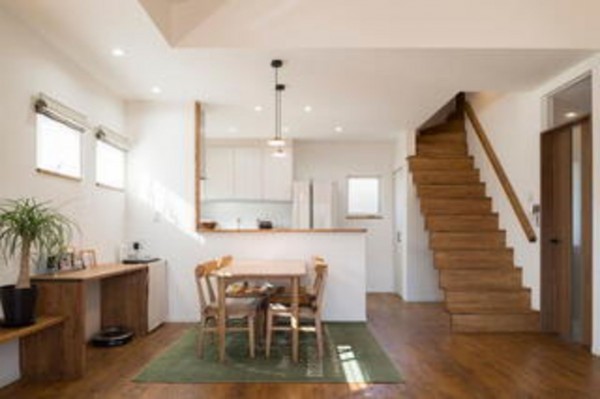 福山市多治米町、土地の建築プラン例画像です