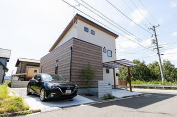 福山市多治米町、土地の建築プラン例画像です