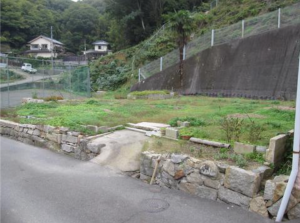 福山市、土地の外観画像です