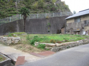 福山市、土地の外観画像です