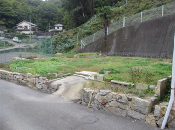 福山市、土地の外観画像です