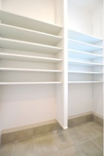 福山市南蔵王町、新築一戸建ての収納画像です