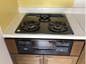 福山市幕山台、中古一戸建てのキッチン画像です