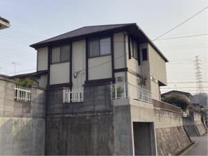 福山市幕山台、中古一戸建ての外観画像です