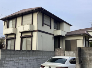 福山市幕山台、中古一戸建ての外観画像です