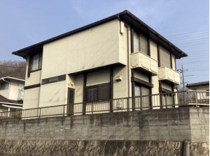 福山市幕山台、中古一戸建ての外観画像です