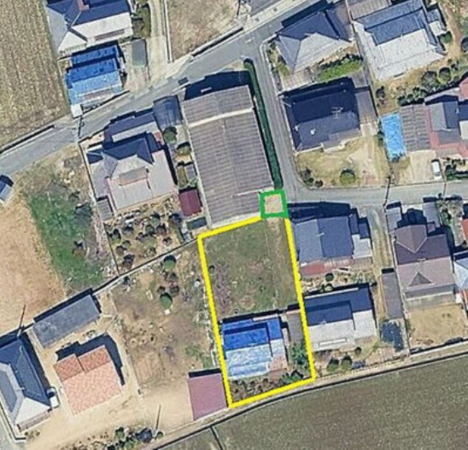 福山市、土地の外観画像です