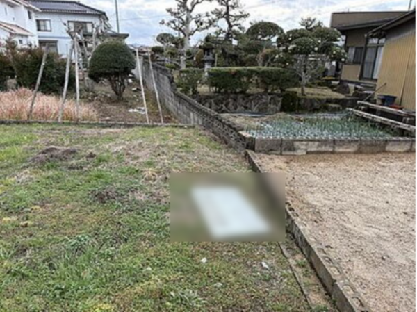 福山市、土地の外観画像です