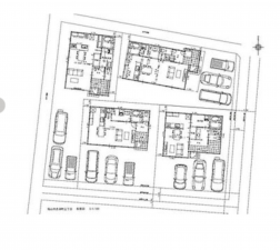 福山市北吉津町、土地の建築プラン例画像です