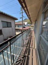 福山市山手町、中古一戸建てのバルコニー画像です