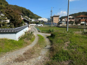 福山市、土地の外観画像です