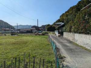 福山市、土地の外観画像です