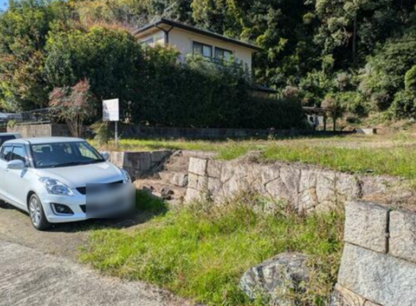 福山市、土地の外観画像です