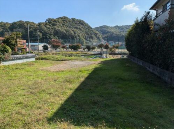 福山市、土地の外観画像です