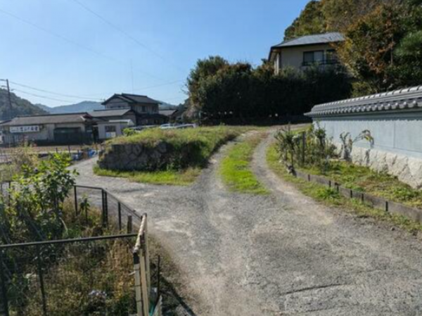 福山市、土地の外観画像です