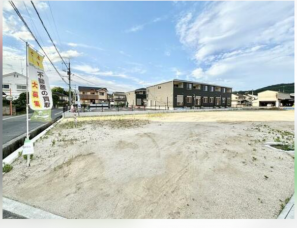 福山市千田町、土地の外観画像です