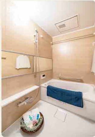 福山市霞町、マンションの居間画像です